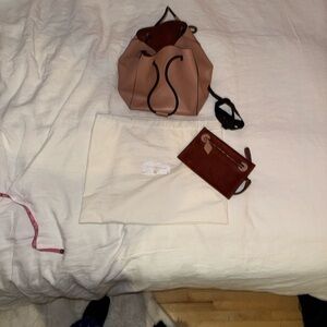 VICTORIA BECKHAM Tan blush CUBE with Black Handles
CULT GAIA, loewe